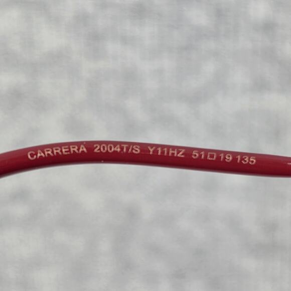 CARRERA 2004T/S Y11HZ SUNGLASSES – GOLD FRAME – GREEN MIRROR LENSES – SIZE 51–19 - Picture 5 of 14